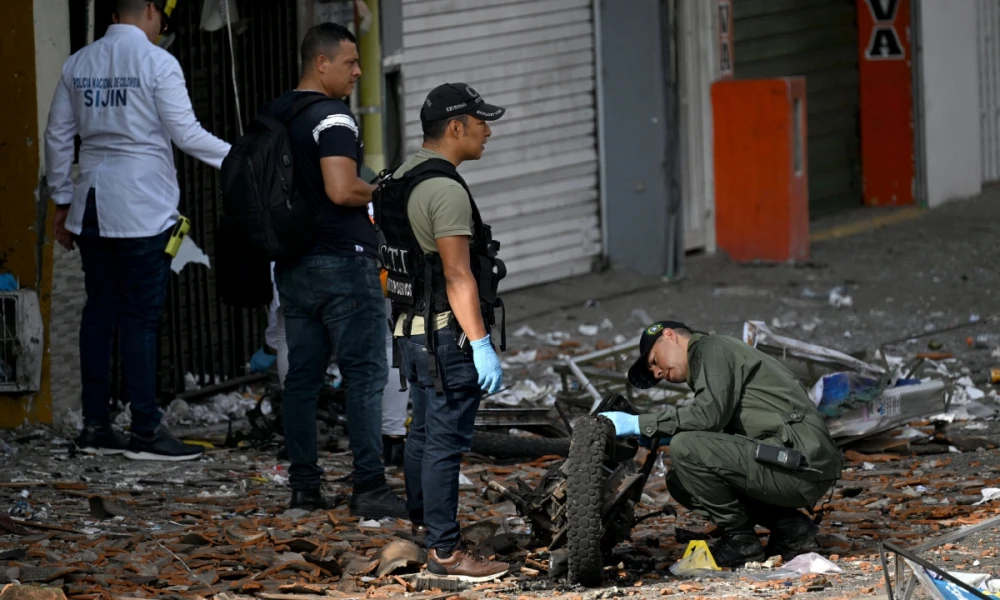 Ataques en Jamundí Foto: AFP