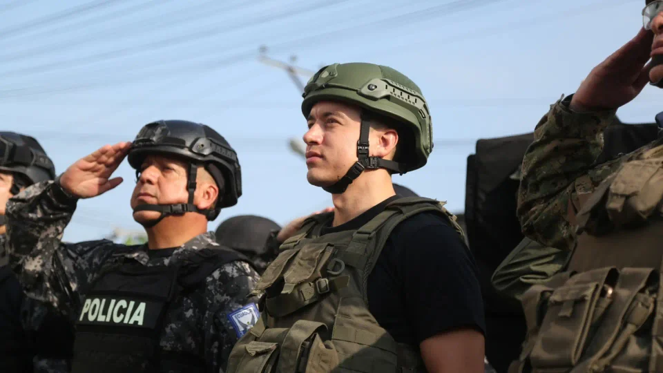 Presidente de Ecuador, Daniel Noboa Foto: noticiasrcn