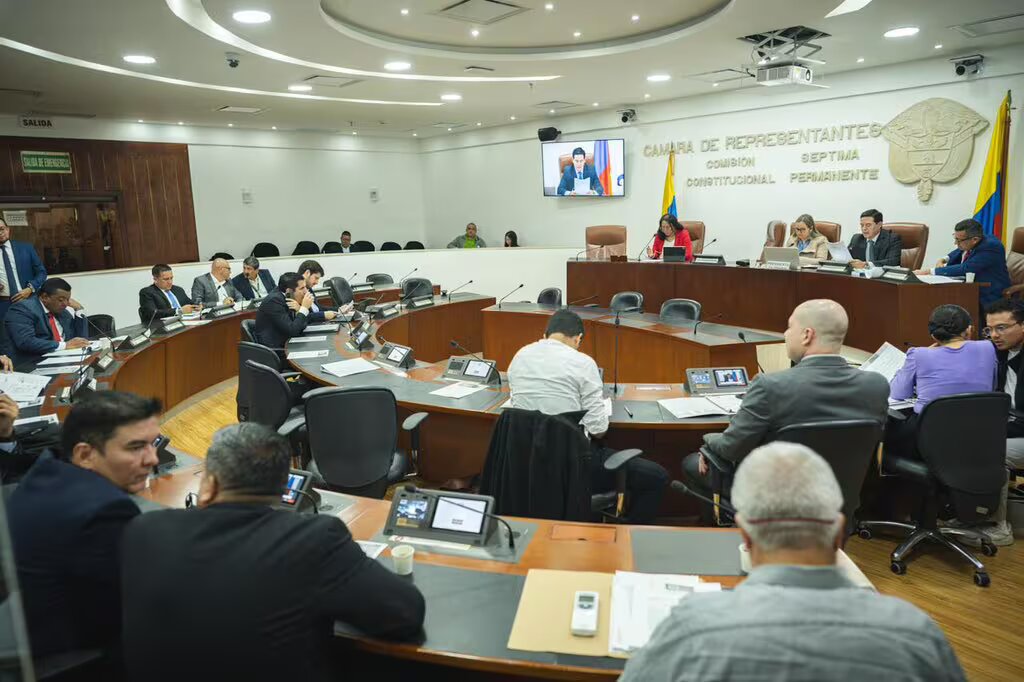 Comisión Séptima - Cámara de Representantes Foto: Caracol Radio