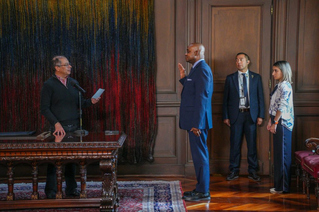 Luis Gilberto Murillo y Gustavo Petro Foto: Caracol Radio