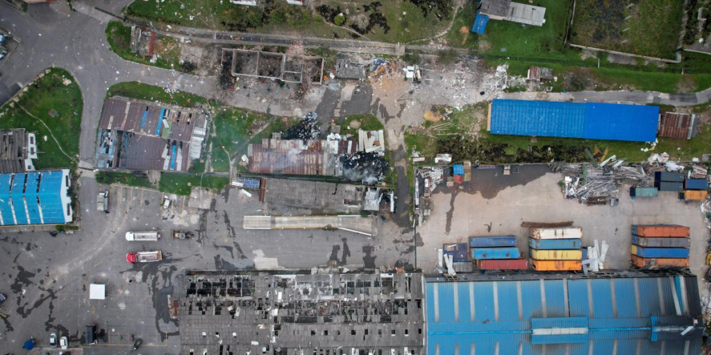 Polvorería 'El Vaquero' en Soacha Foto: El Tiempo
