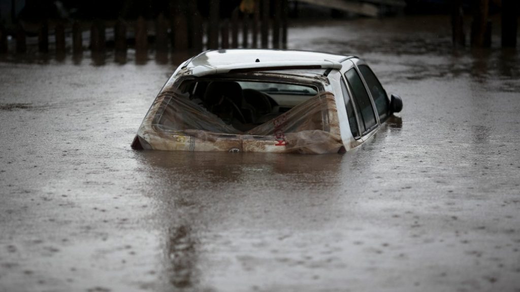 Inundaciones en Porto Alegre, capital del estado de Río Grande del Sur Foto: AFP
