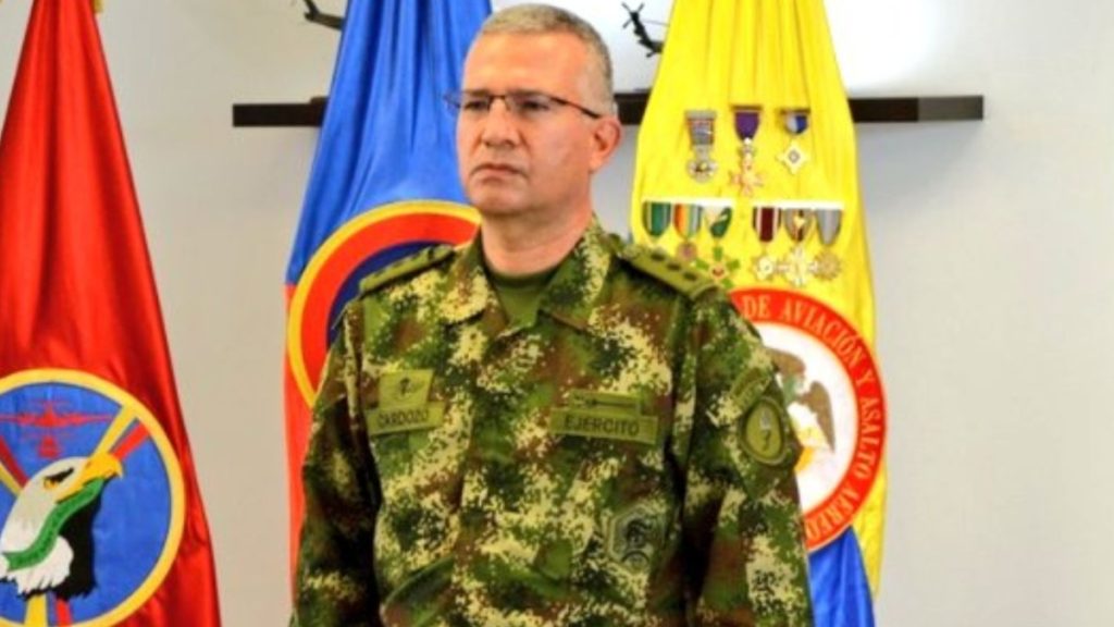 General (r) Luis Cardozo Santamaría. Foto: Ejército Nacional