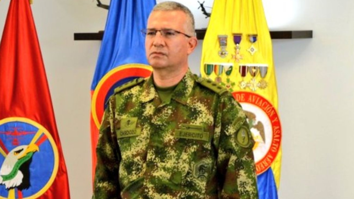 General (r) Luis Cardozo Santamaría. Foto: Ejército Nacional