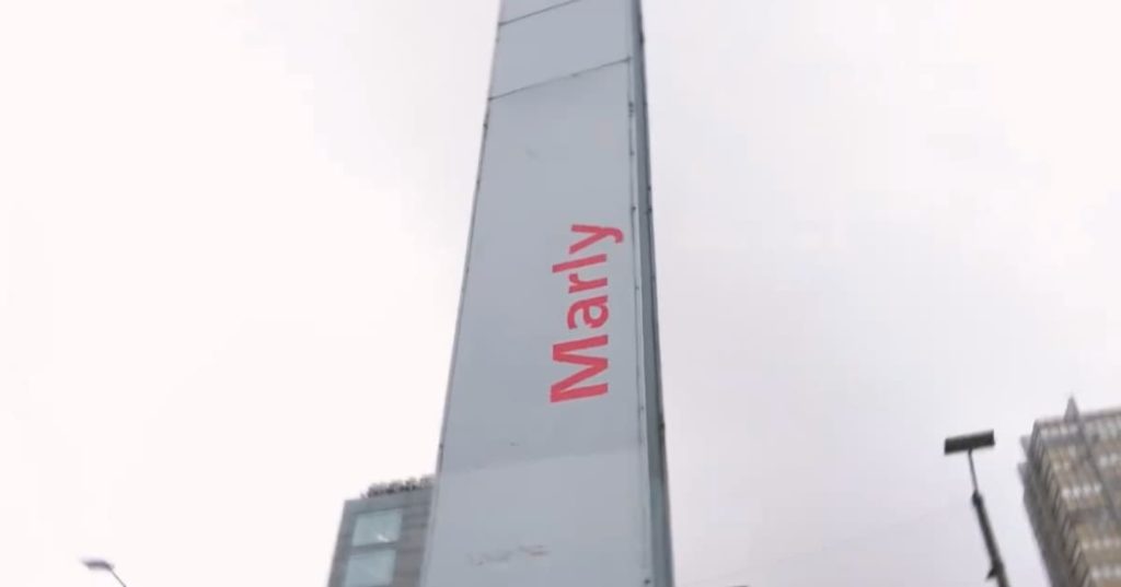 Estación de TransMilenio Marly Foto: TransMilenio