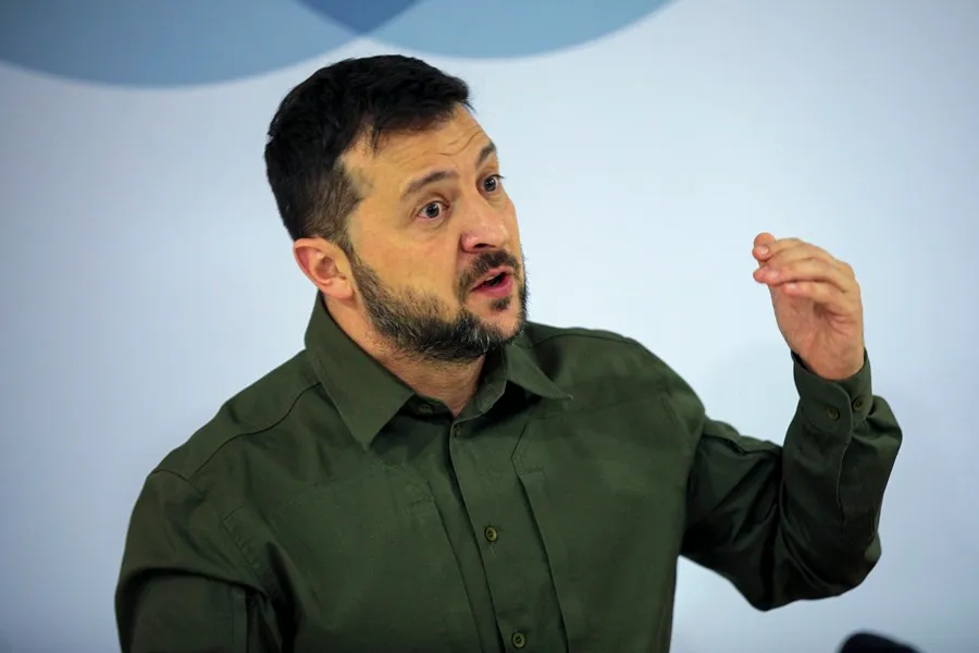 El presidente de Ucrania, Volodímir Zelenski. Foto: EFE