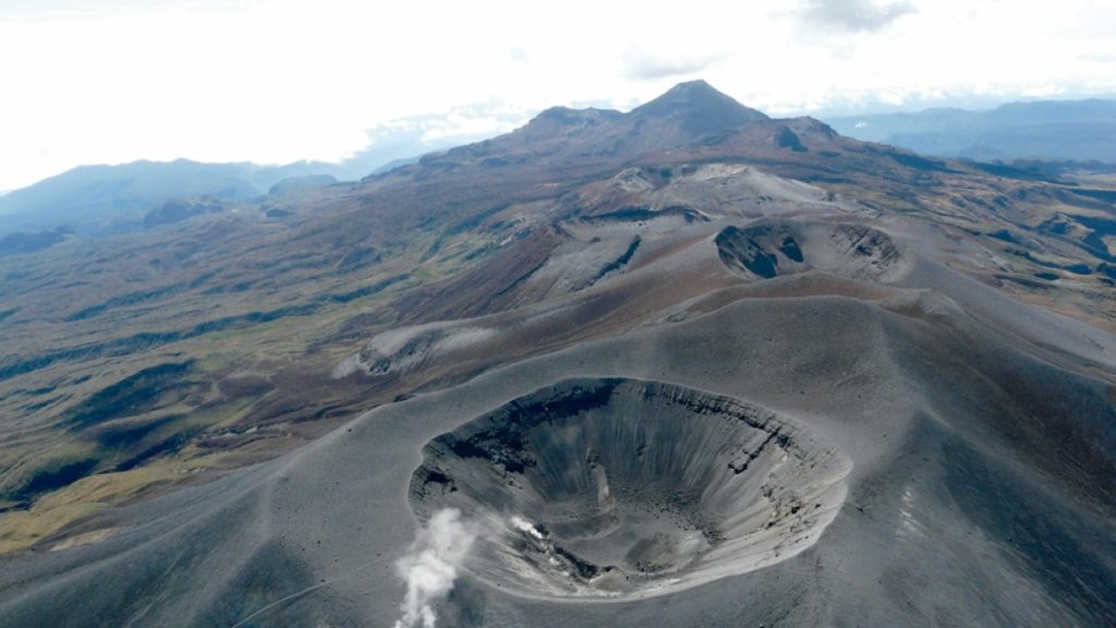 Volcán Puracé Foto: Servicio Geológico