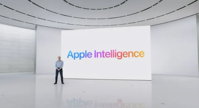 "Apple Intelligence" en el WWDC 2024 Foto: wired