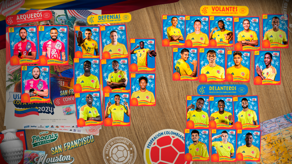 Convocatoria Selección Colombia CA2024 Foto: fcf