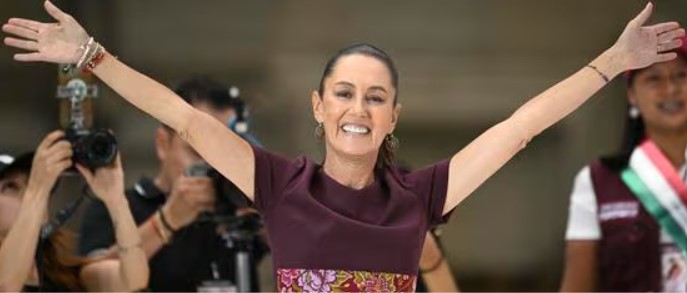 La candidata del oficialismo, Claudia Sheinbaum, es la virtual presidenta de México
