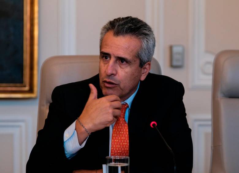 Ministro del Interior, Luis Fernando Velasco Foto: Presidencia