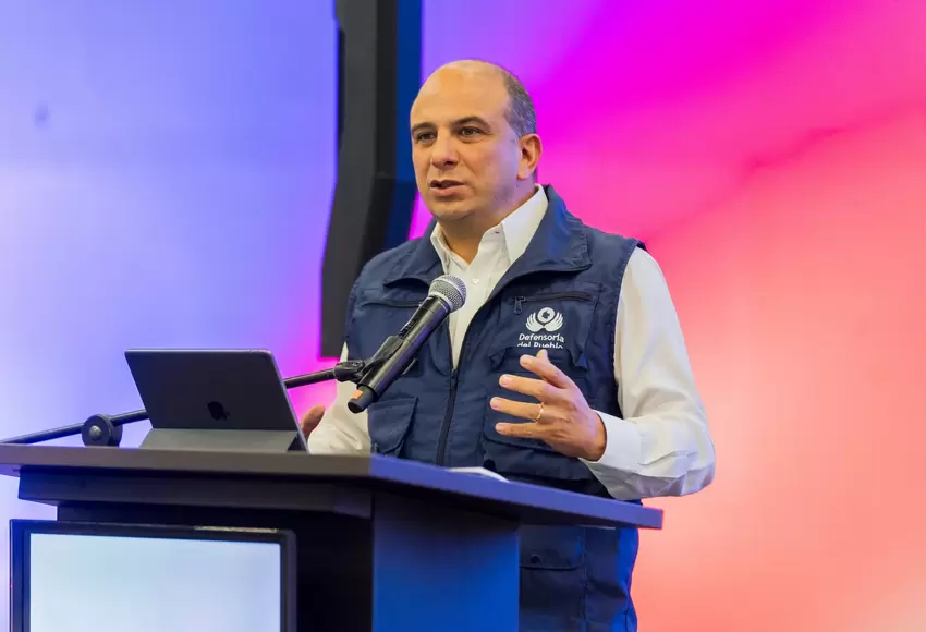 Defensor del Pueblo, Carlos Camargo Foto: Defensoría del Pueblo