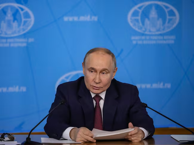 Presidente ruso, Vladímir Putin. Foto: : EFE