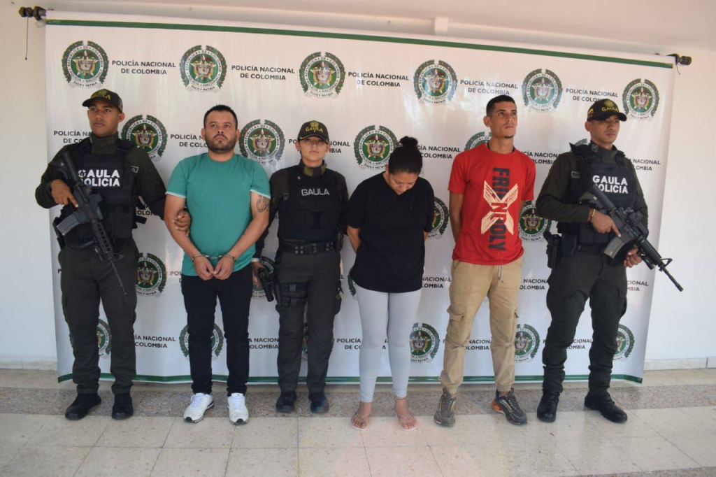 Robert Crispín Díaz, alias'macario' esta involucrados en 15 hechos criminales en el departamento del Huila Foto: Policía Nacional