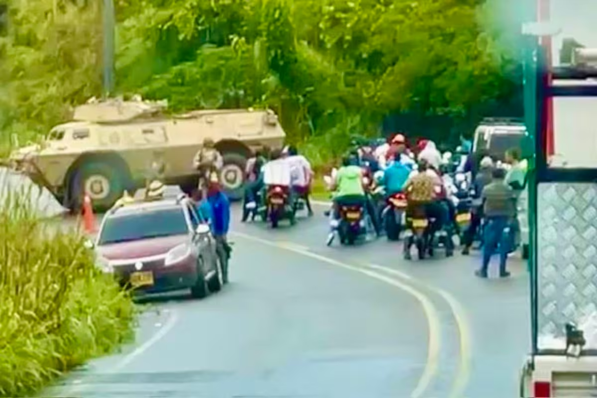 Ejército Nacional atendió la emergencia. Foto: El Universal