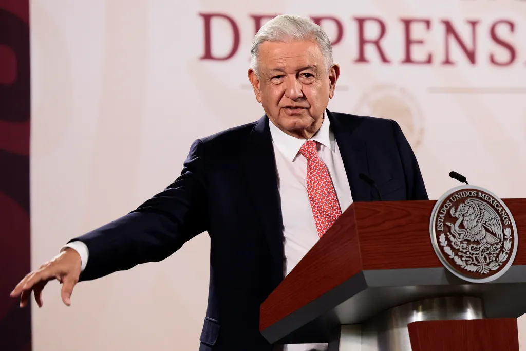 Presidente de México, Andrés Manuel López Obrador. Foto: EFE