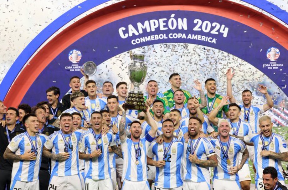 Argentina revalidó su título de Copa América tras vencer 1-0 a Colombia