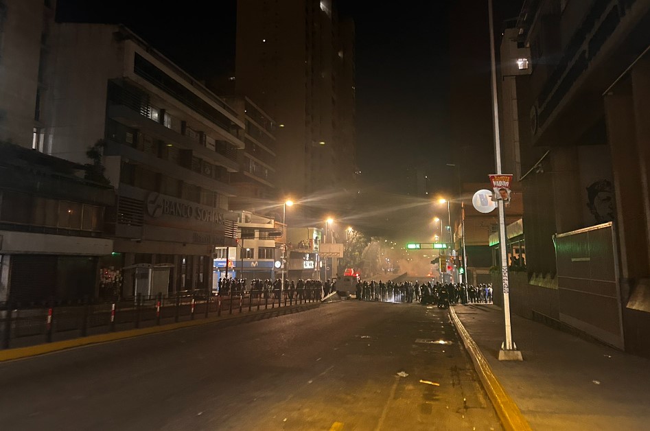 Represión y detenciones tras reelección de Maduro en Venezuela