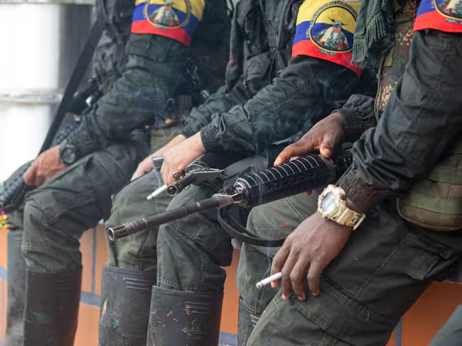 Imagen de referencia de grupos armados Foto: Getty Images