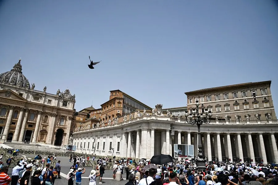 Plaza de San Pedro, en la Ciudad del Vaticano. Foto: EFE
