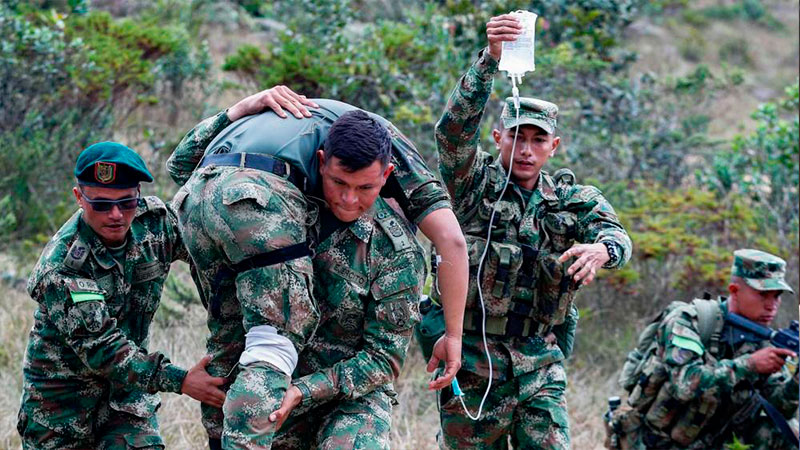 El ataque fue realizado al Batallón de Operaciones Terrestres N°24 Foto: colmundoradio