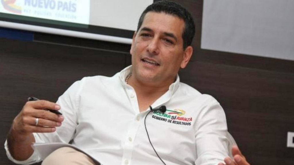 El alcalde de Cartagena, Dumek Turbay Paz Foto: Google