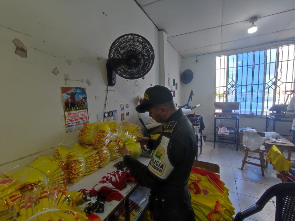 Material incautado en Barraquilla Foto: noticiascoopercom