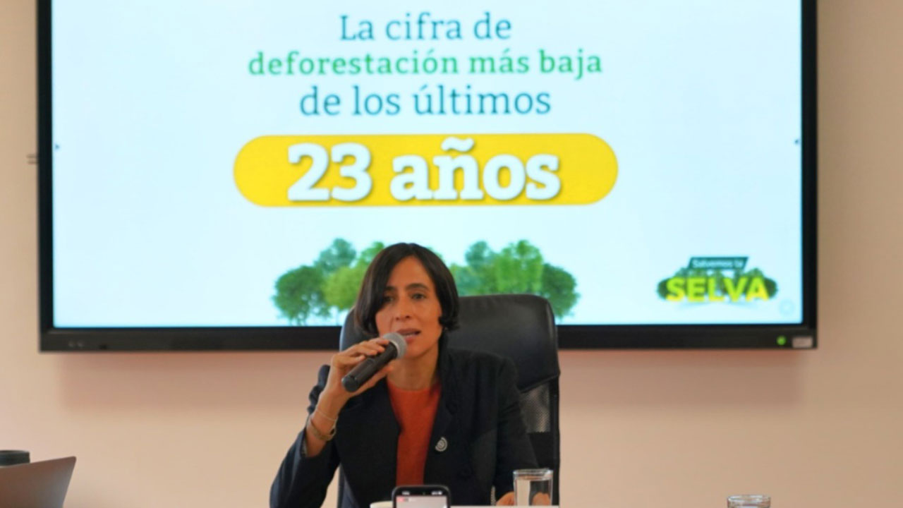 La ministra de Ambiente y Desarrollo Sostenible, Susana Muhamad. Foto: Ministerio de Ambiente y Desarrollo Sostenible