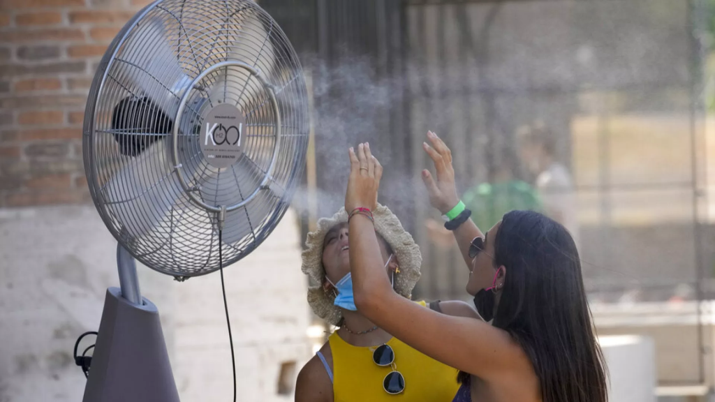España, Italia y Grecia están sufriendo olas de calor. Foto: AP