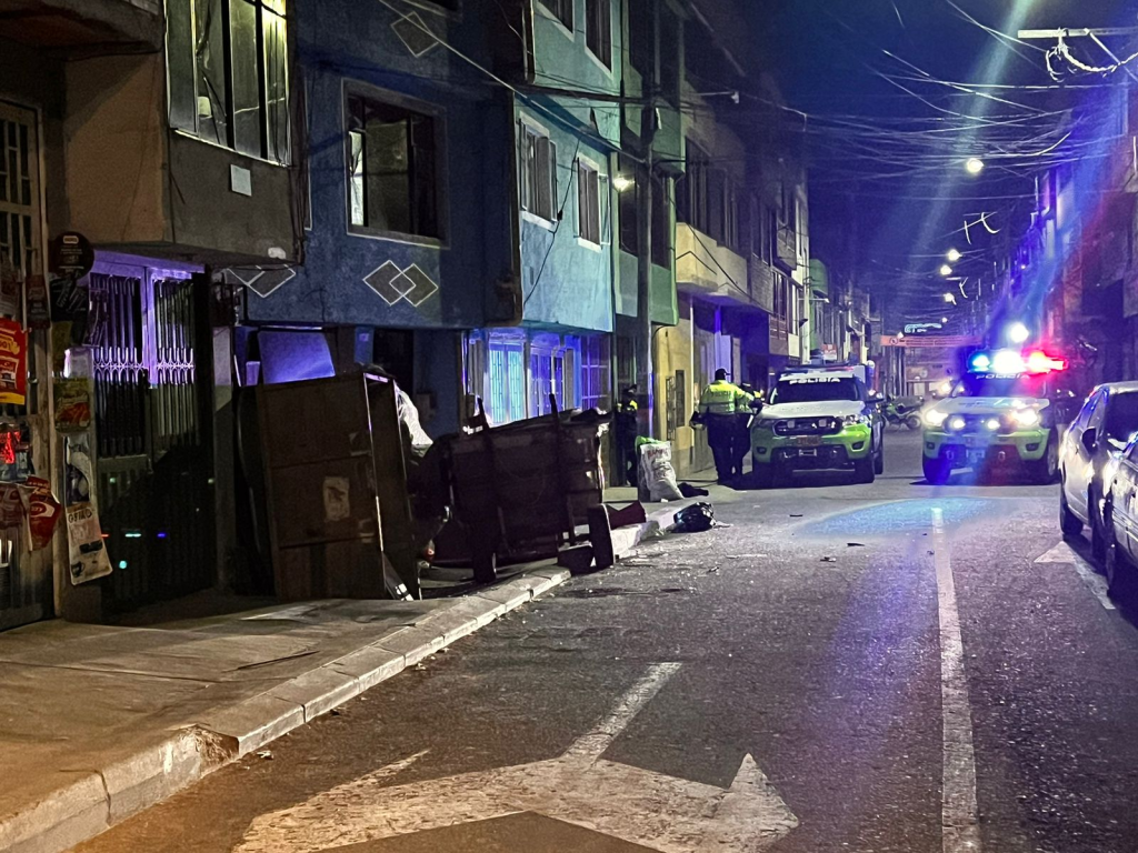 Explosión en Kennedy Foto: Valesca Alvarado / RCN Radio