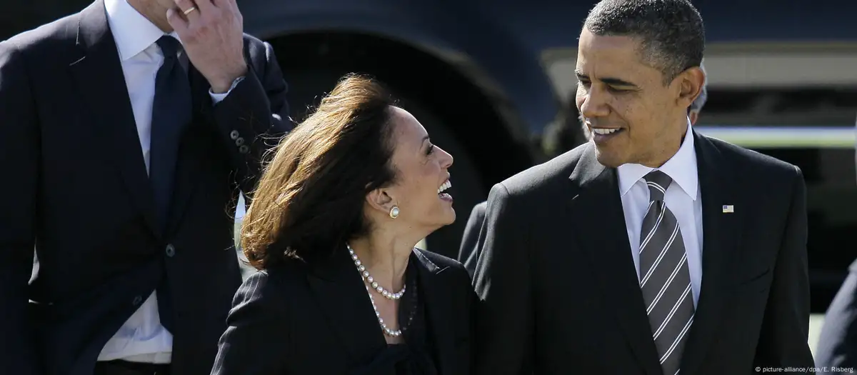 Kamala Harris y Barack Obama Foto de archivo: DW