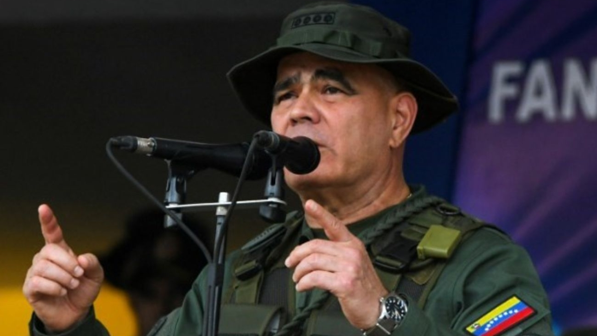 Vladimir Padrino, ministro de Defensa de Venezuela Foto: AFP