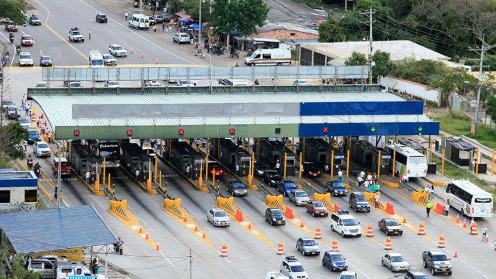 Peajes en Colombia Foto: Invías