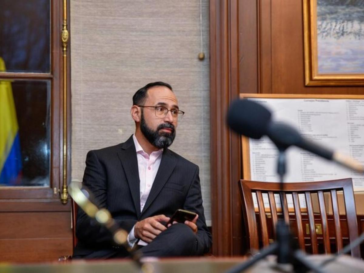 Ministro de Minas y Energía, Andrés Camacho. Foto: Colprensa