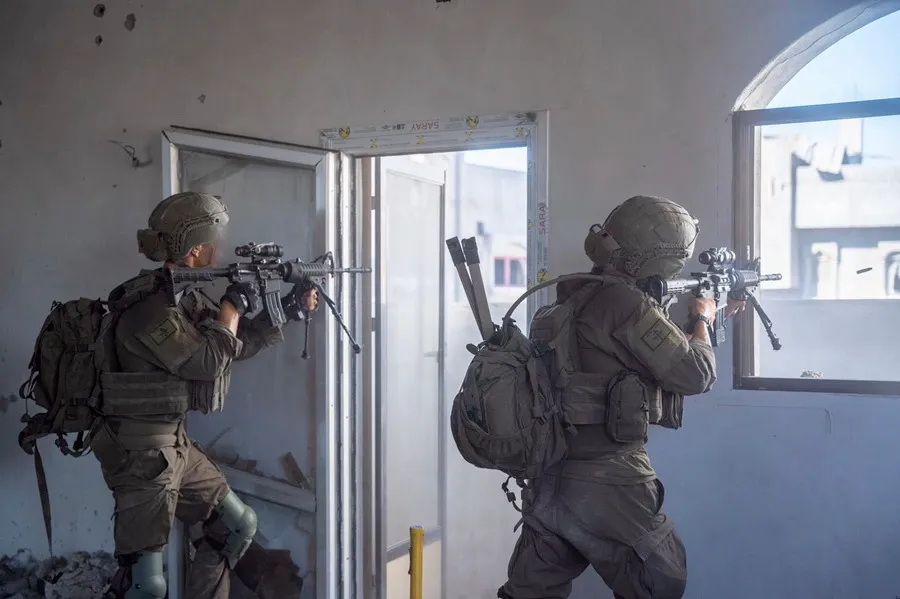 Militares israelíes en un intervención en Gaza. Foto: EFE/Ejército israelí