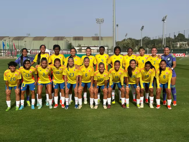 Selección Colombia Sub 20. Foto: MinDeporte.