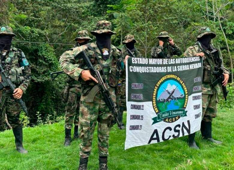 El gobierno colombiano negociará con las ACSN Foto: El colombiano