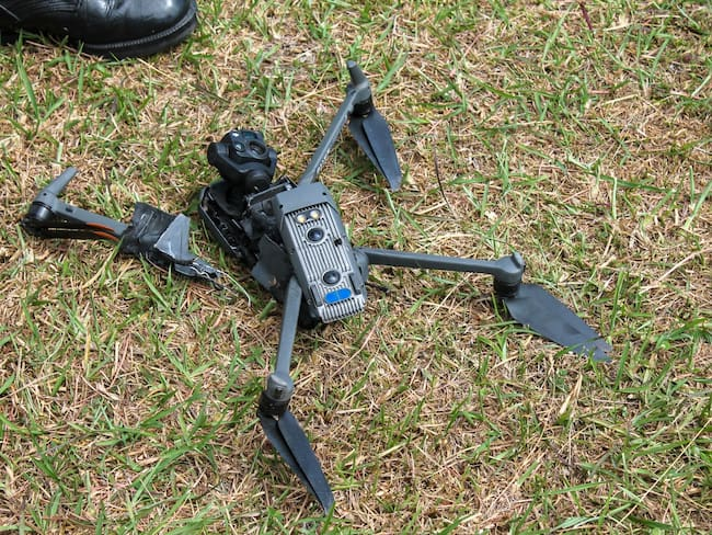 Dron empleado por las Disidencias Armadas/Imagen de Referencia Foto: Caracol radio