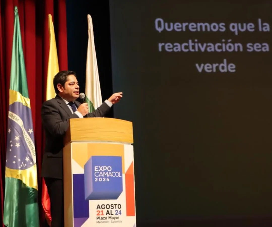 Guillermo Herrera Castaño, presidente ejecutivo de Camacol habló de la reactivación verde Foto: Camacol