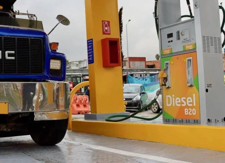 Serán tres alzas semestrales de $2.000 del Diesel Foto: Colprensa
