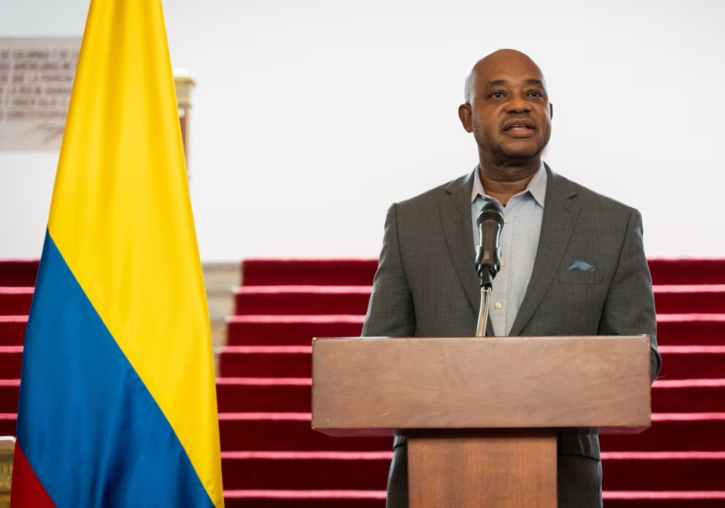 El canciller colombiano Luis Gilberto Murillo. Foto: EFE/ Cancillería De Colombia.