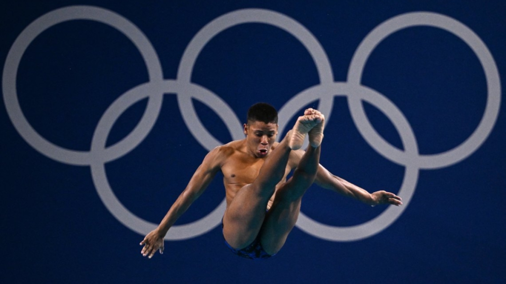 Luis Felipe Uribe avanzó a semifinales en los Olímpicos. Foto: AFP