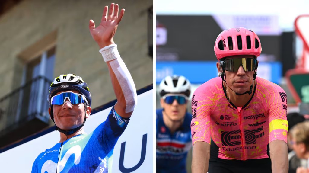 Nairo Quintana y Rigoberto Uran Foto: caracol radio/Getty Images