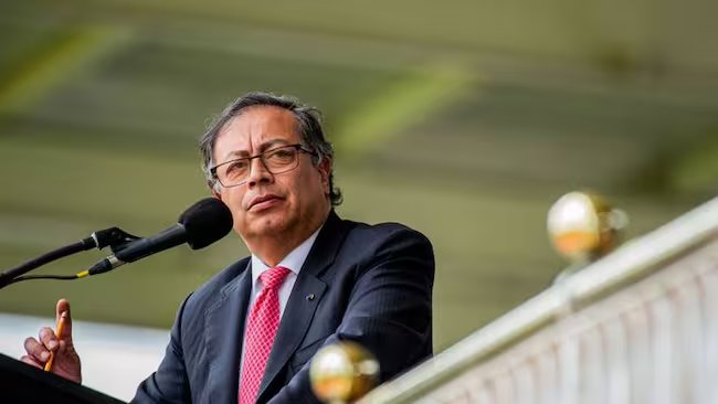 El presidente de Colombia, Gustavo Petro Foto: wradio