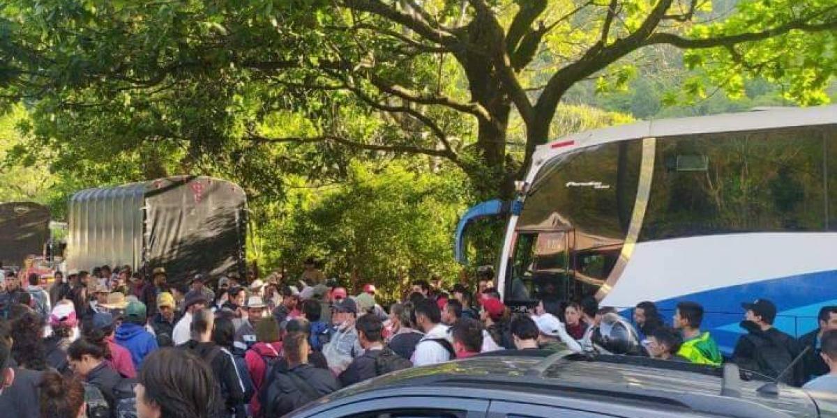 Mujer muere en medio de un trancón vial en Berlín FOTO: ARCHIVO El tiempo