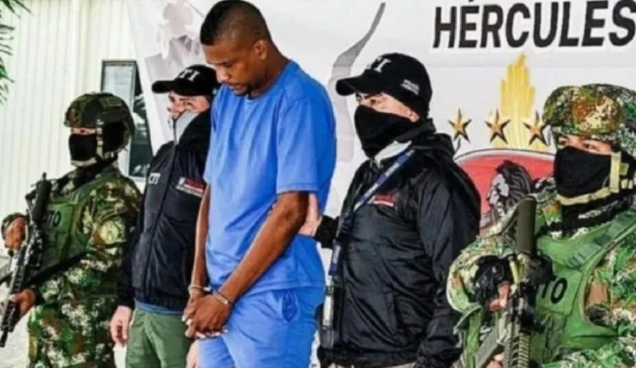 Rolan de la Cruz, el exfutbolista colombiano, que espera extradición a EE.UU. por narcotráfico