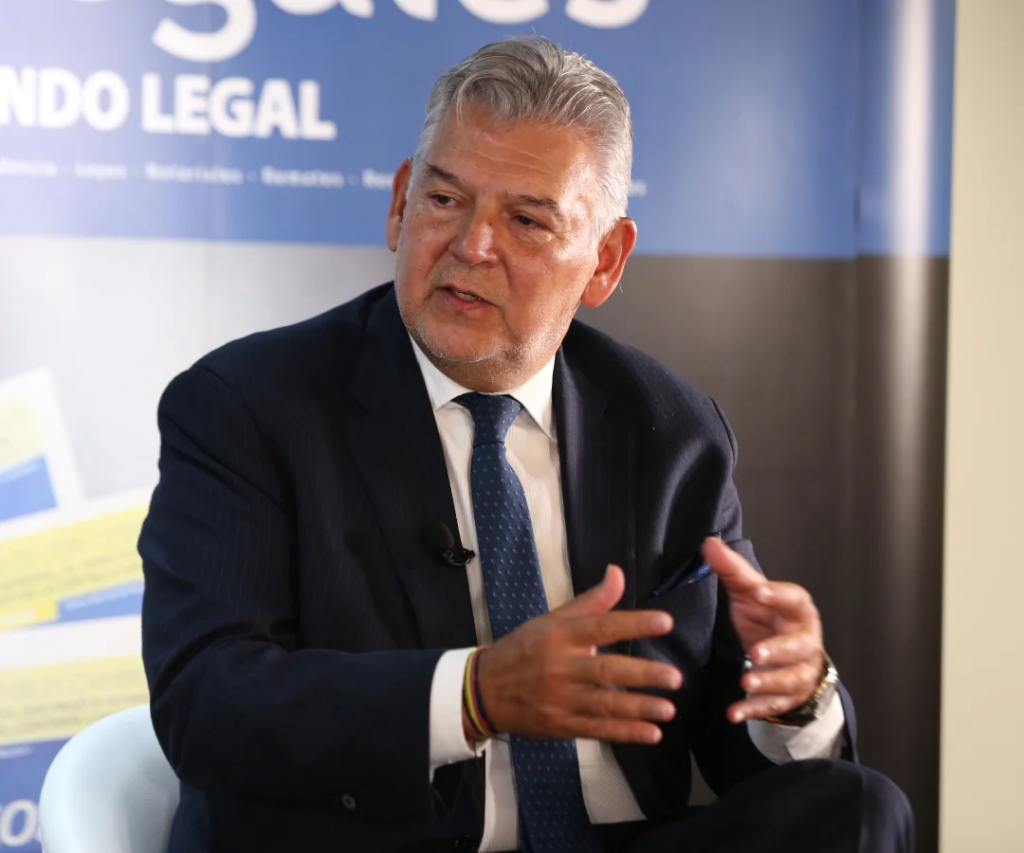 Jaime Alberto Cabal, presidente de Fenalco. Foto: La República