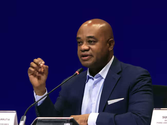 El ministro de Relaciones Exteriores de Colombia, Luis Gilberto Murillo. Foto: EFE / Ricardo Maldonado / Ricardo Maldonado Rozo (EFE)