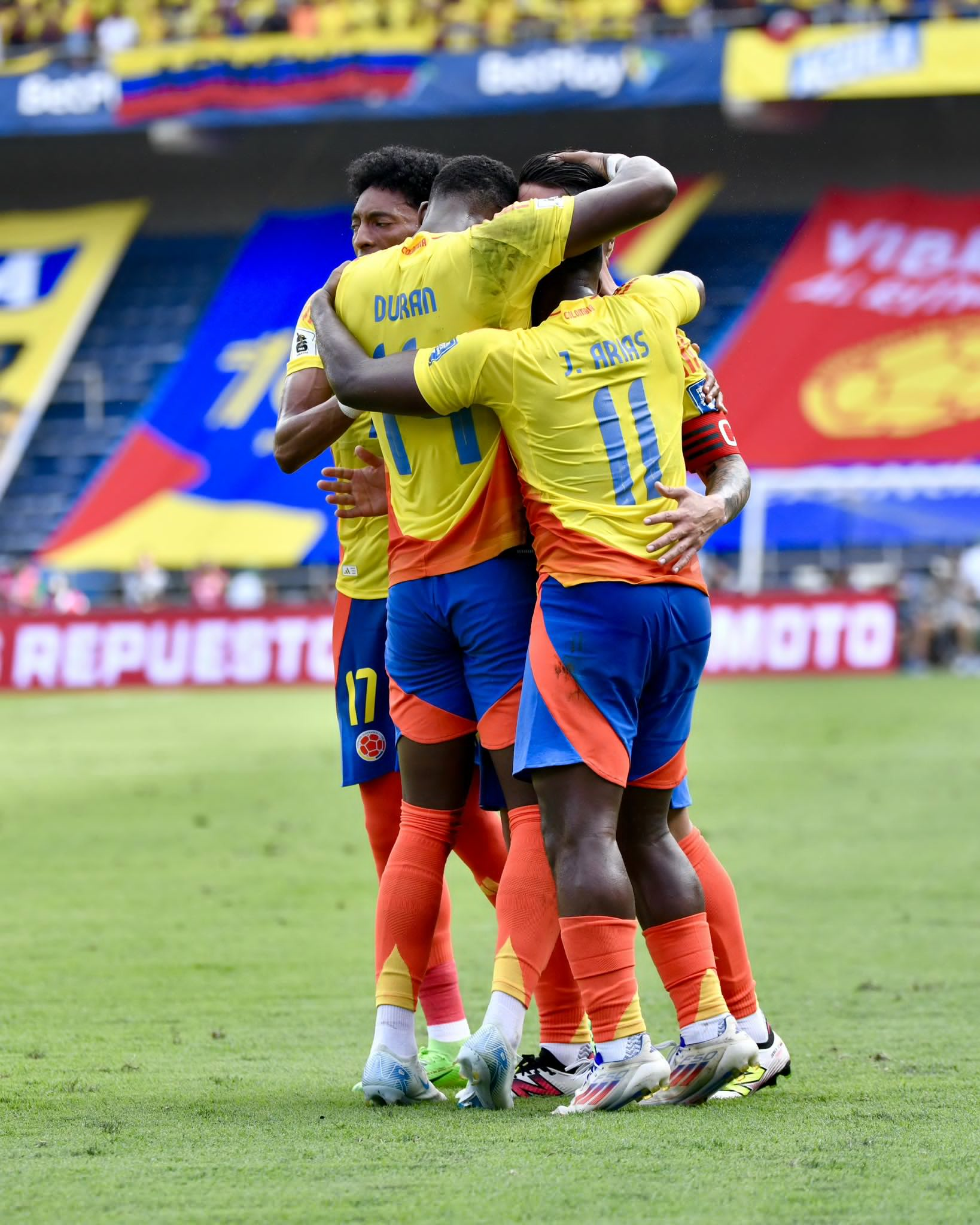 Selección Colombia Foto: @FCFSeleccionCol