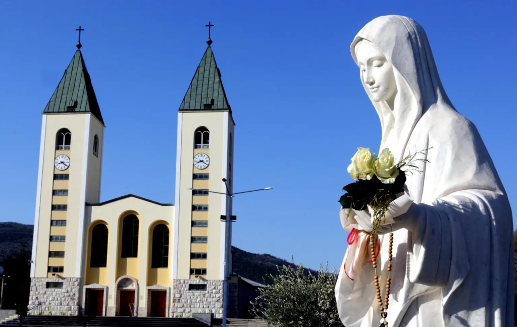 Imagen de archivo de la iglesia de Medjugorje. EFE/EPA/FEHIM DEMIR